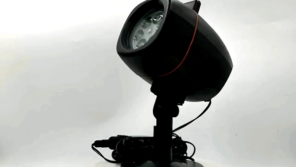 Edinstven LED projektor z božičnimi vzorci